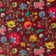 Pip Wallpaper 3 Floral fantasy burgundy 341033, Eijffinger