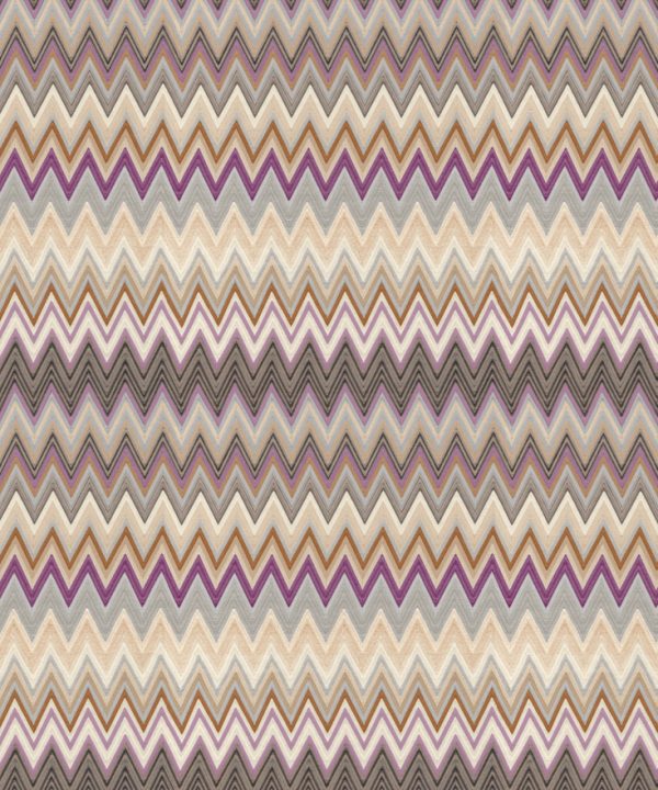 Missoni Home Wallcoverings 01, Zig Zag Multicolor 10062