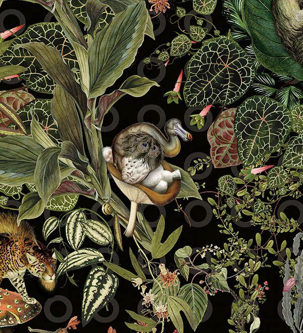 Moooi wallcovering - Extinct Animals, Arte - MO2071