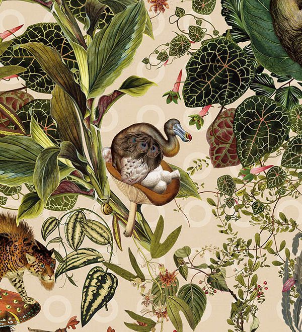 Moooi wallcovering - Extinct Animals, Arte - MO2072