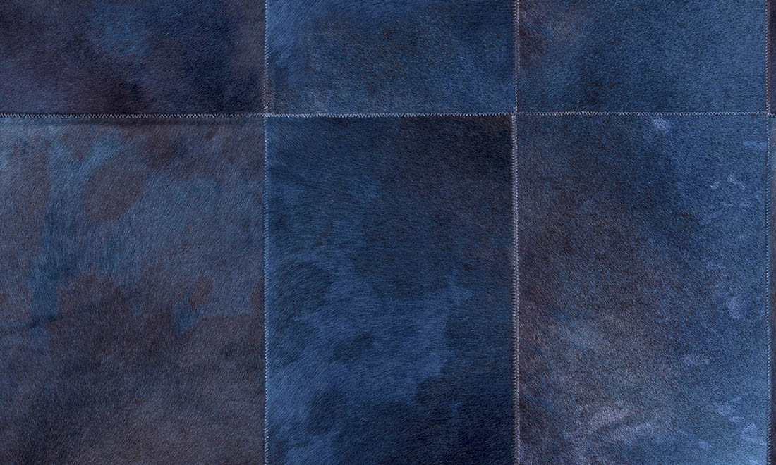 33504-indigo Les Cuirs, Arte, Rectangle 33504