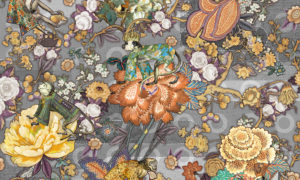 Moooi wallcovering - Tokyo Blue, Arte - MO3011