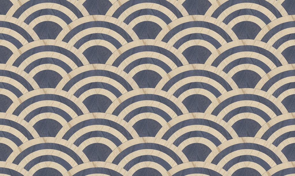 Moooi wallcovering - Tokyo Blue, Arte - MO3043