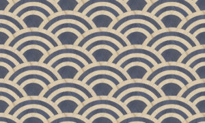 Moooi wallcovering - Tokyo Blue, Arte - MO3043