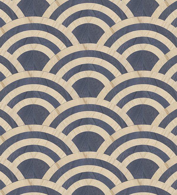 Moooi wallcovering - Tokyo Blue, Arte - MO3043