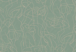 HookedonWalls Silhouette_Model Lines 34841