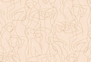 HookedonWalls Silhouette_Model Lines 34842