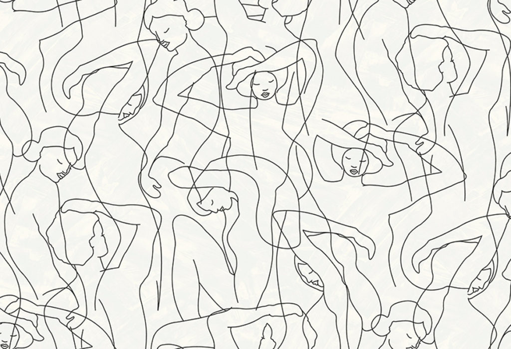 HookedonWalls Silhouette_Model Lines 34845