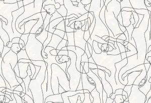 HookedonWalls Silhouette_Model Lines 34845