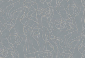 HookedonWalls Silhouette_Model Lines 34846