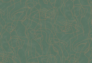 HookedonWalls Silhouette_Model Lines 34847
