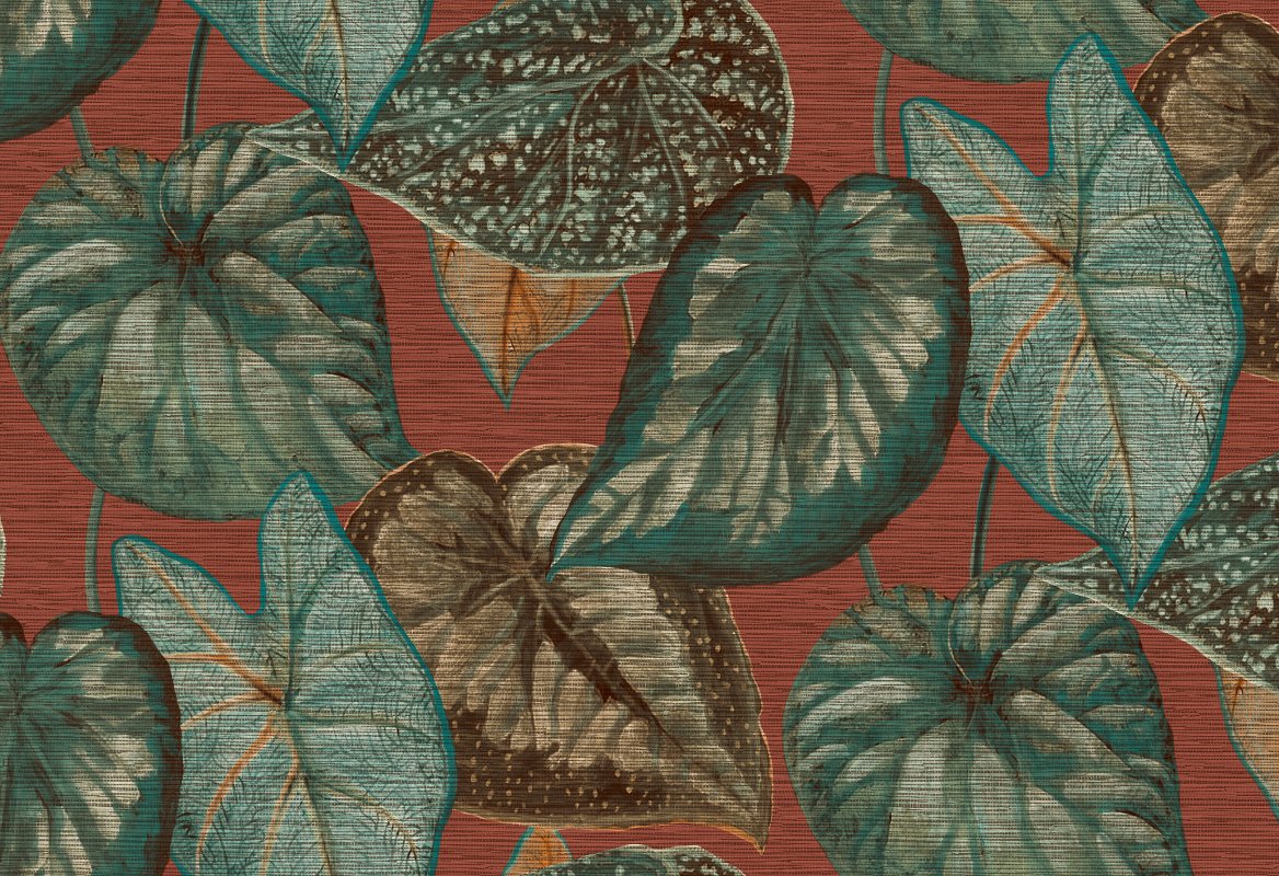 HoW Tahiti | Tropical Leaves TA25053 HoW Tahiti | Tropical Leaves TA25053