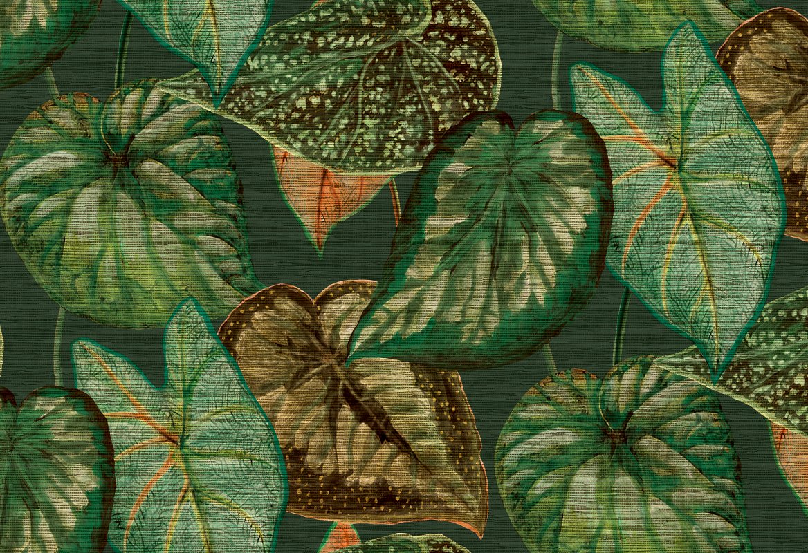 HoW Tahiti | Tropical Leaves TA25054 HoW Tahiti | Tropical Leaves TA25054