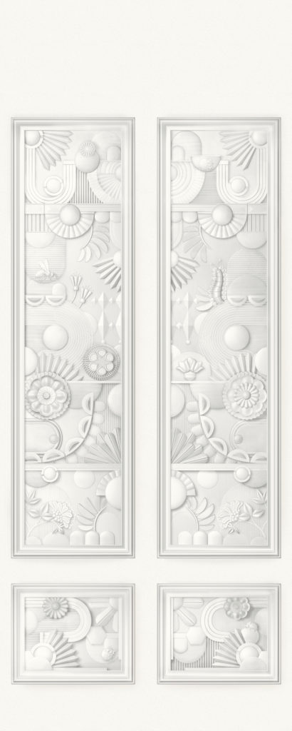 Arte Moooi wallcoverings Greenhouse Gathering Window MO5050