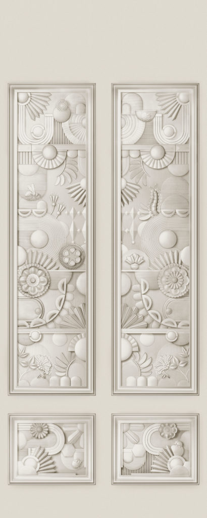 Arte Moooi wallcoverings Greenhouse Gathering Window MO5051
