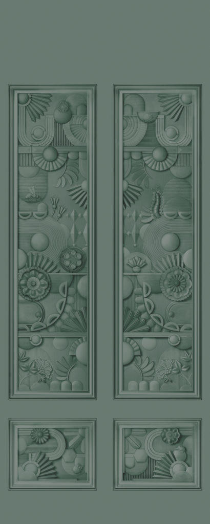 Arte Moooi wallcoverings Greenhouse Gathering Window MO5052